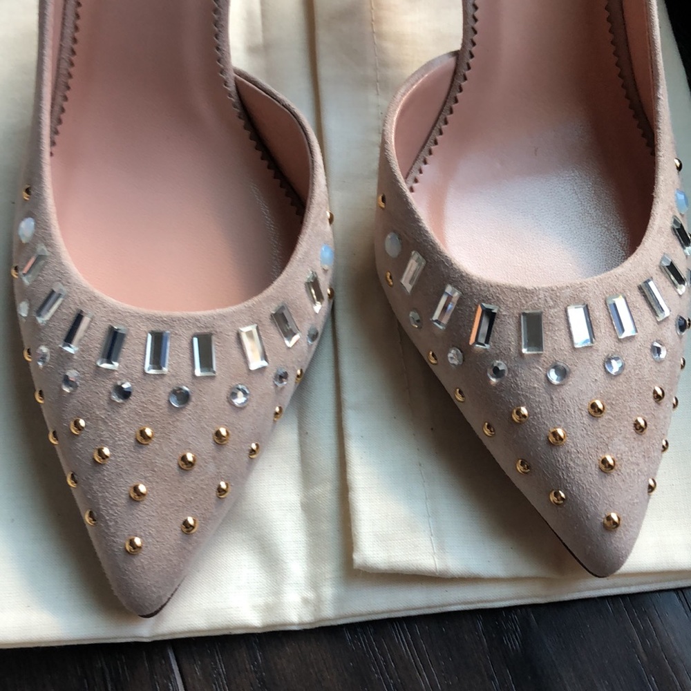 J Crew Colette d’orsay pump with jewels 6.5 - Picture 4 of 5